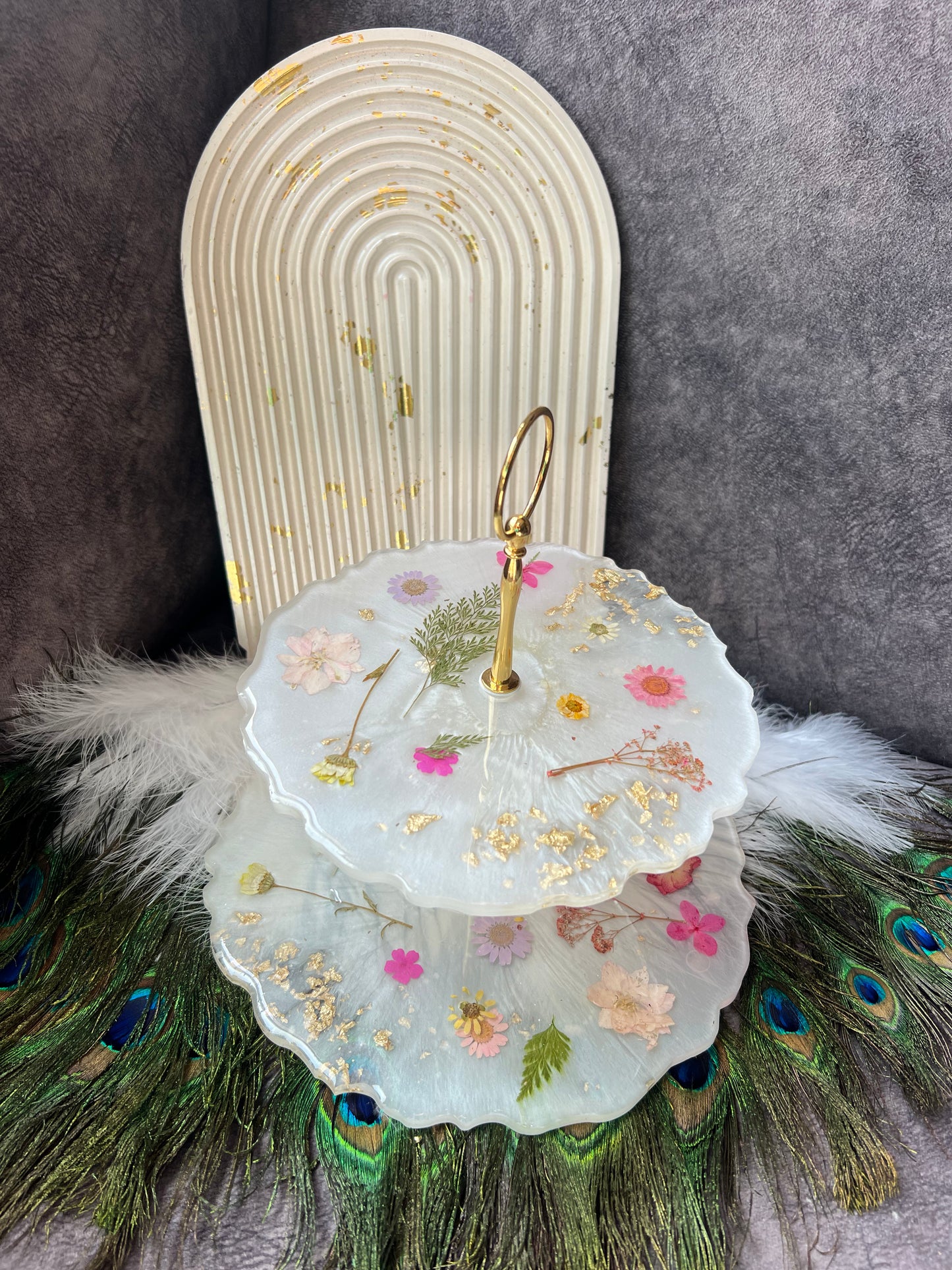 Resin Kahk Stand – Serve in Style! (Handmade, Custom Colors)