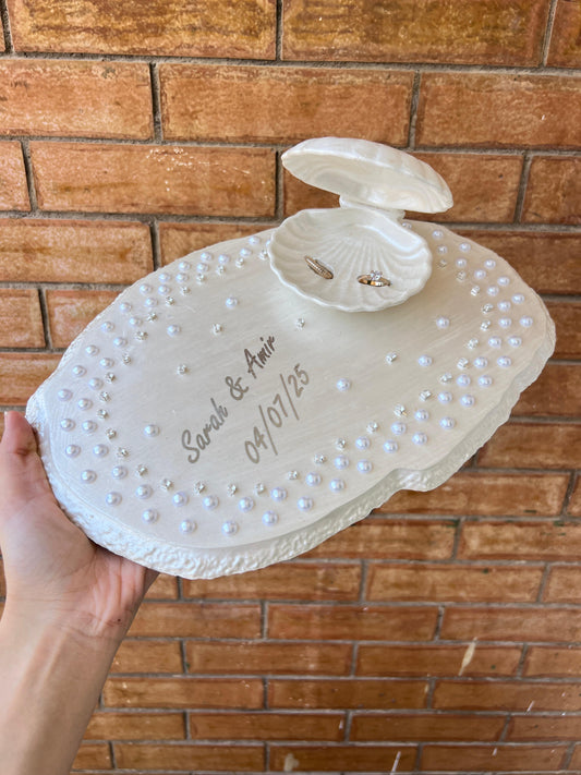 Handmade Concrete Engagement Tray