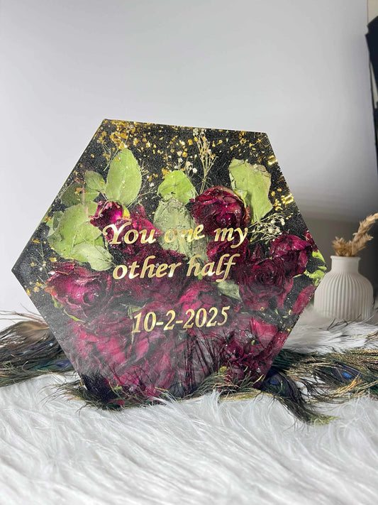 Romantic Keepsake Mold – Preserve Your Special Flowers in Style