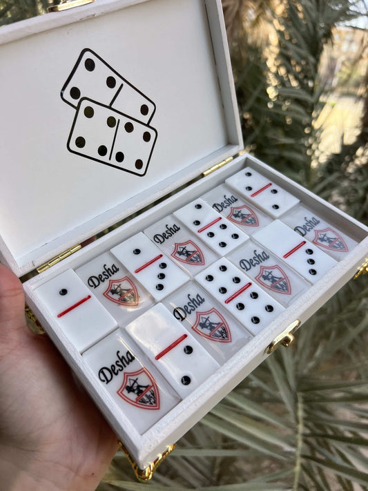 Zamalek Resin Domino Set [Your Name]