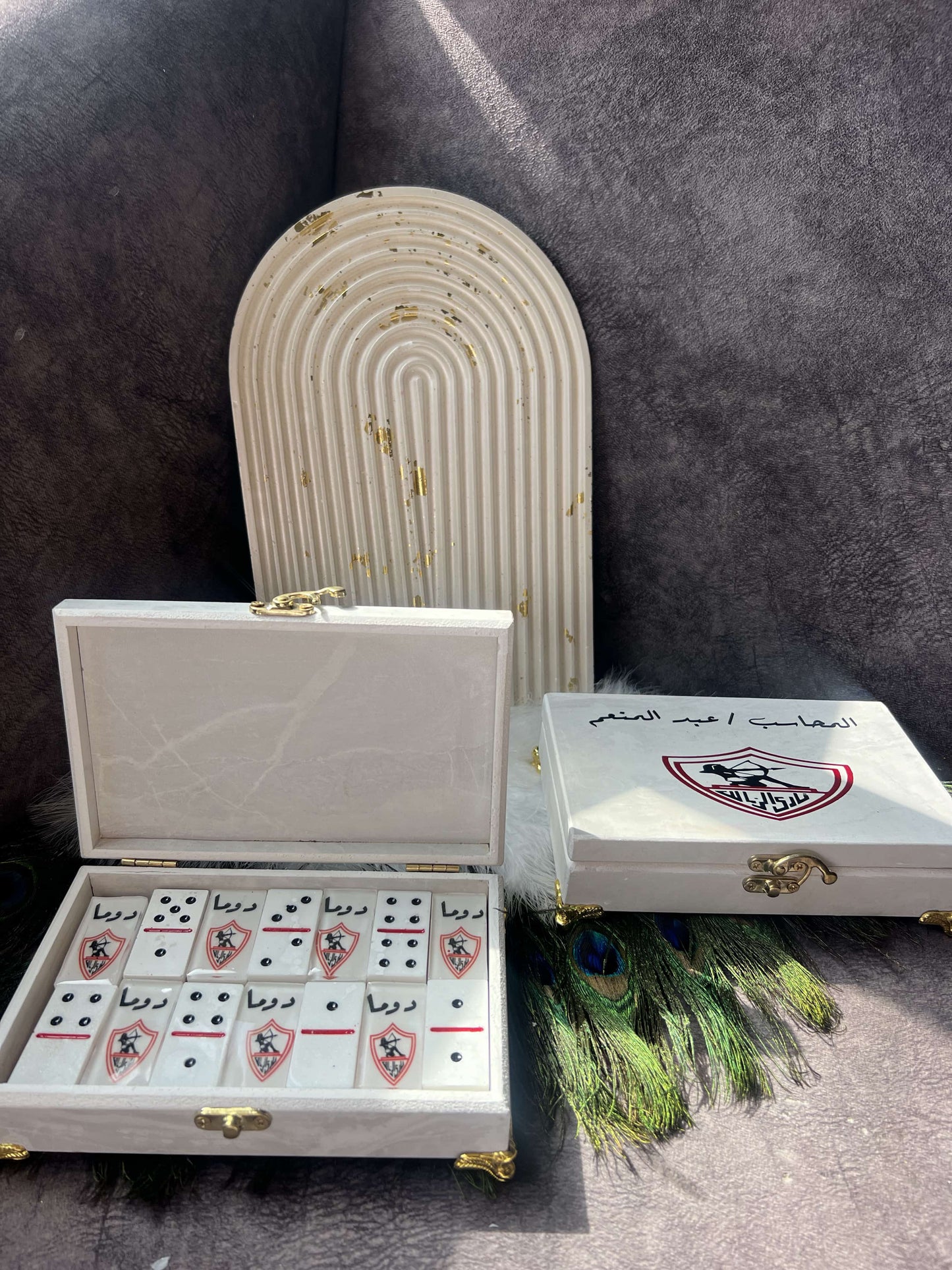 Zamalek Resin Domino Set [Your Name]